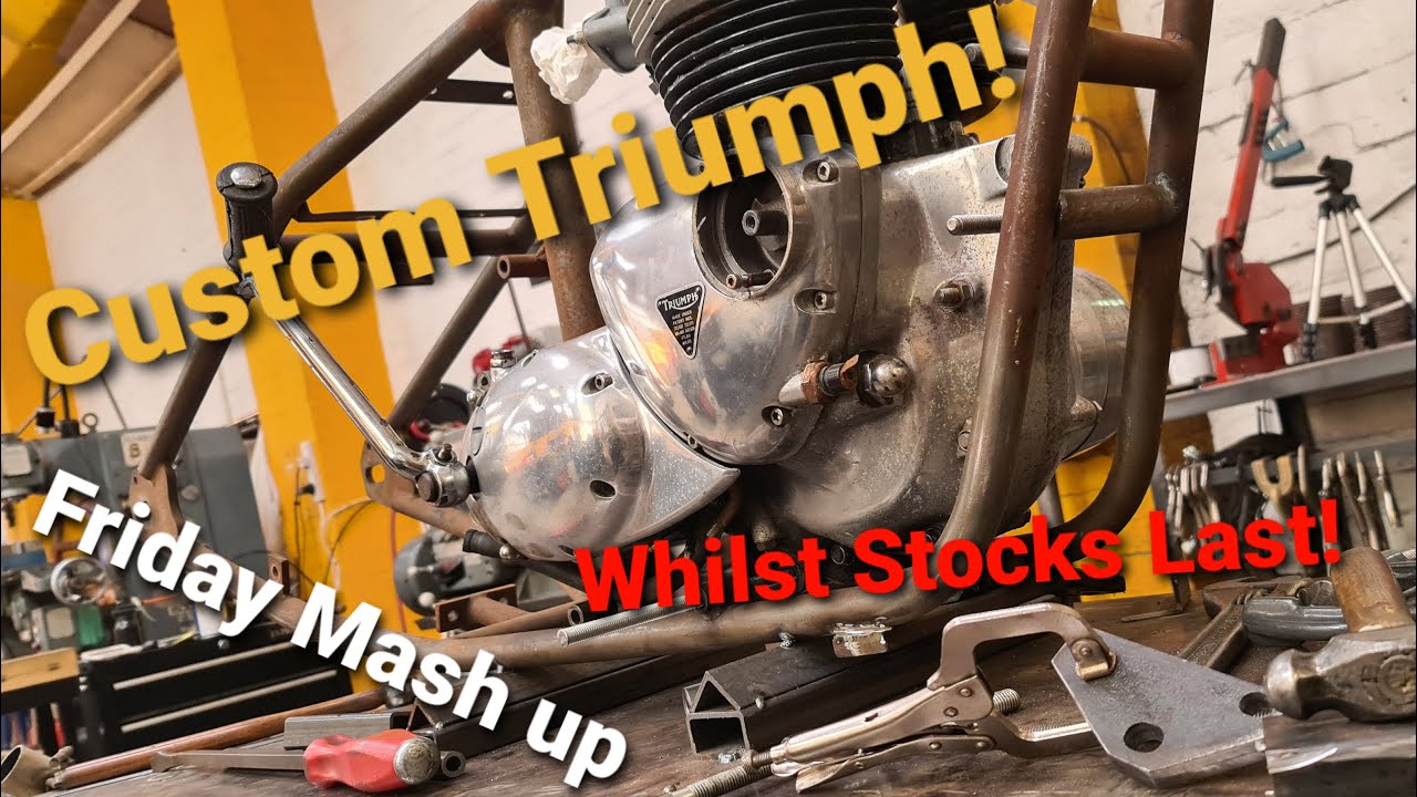 Hot Triumph Chopper Manual Machining Making A #Workshop #MakingStuff #Workshop #HarleyDavidson #cool