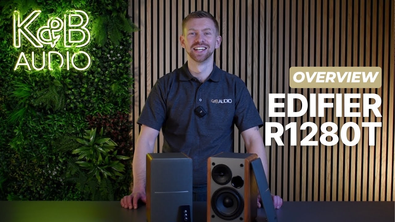 Edifier R1280T Active Bookshelf Speakers Product Overview
