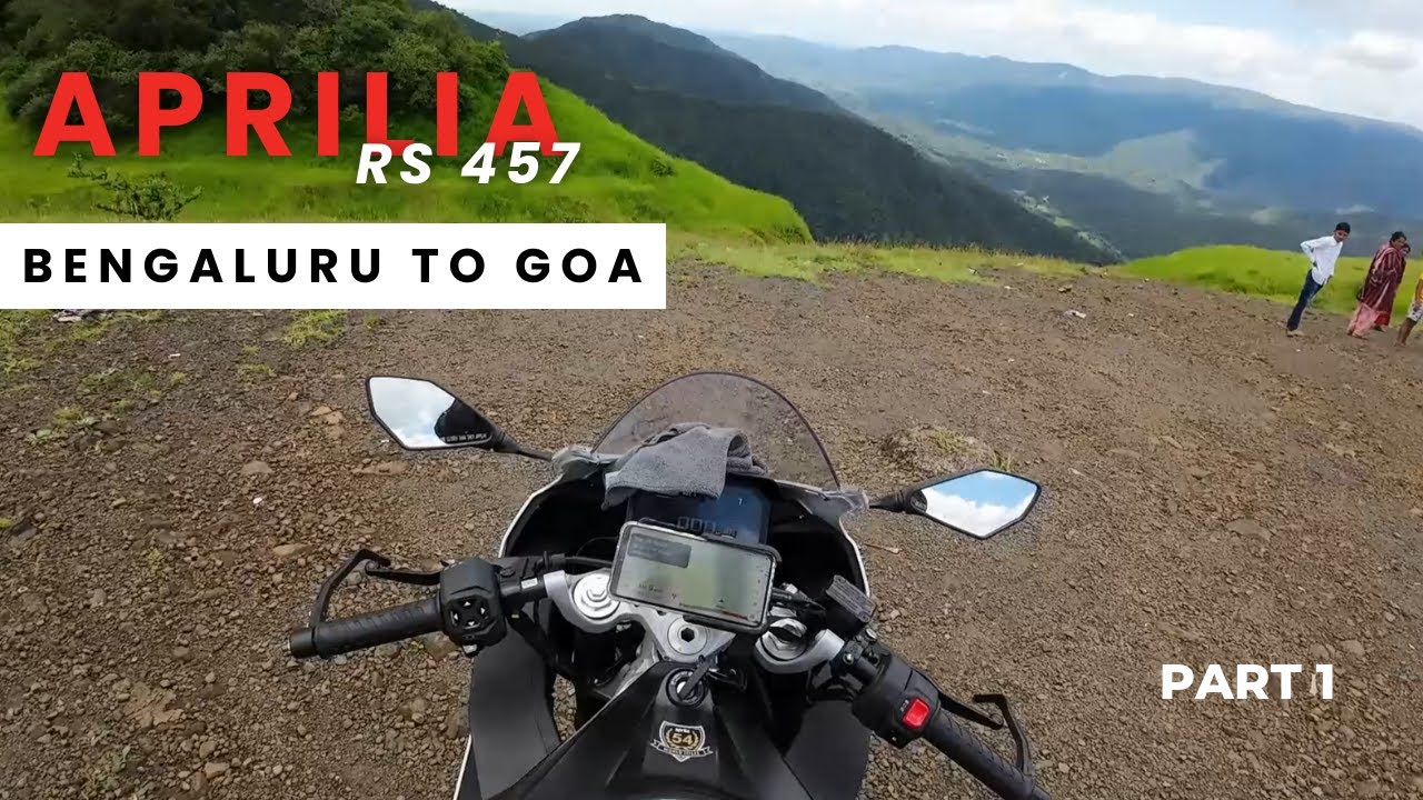 Bengaluru to goa ride on my Aprilia RS 457.