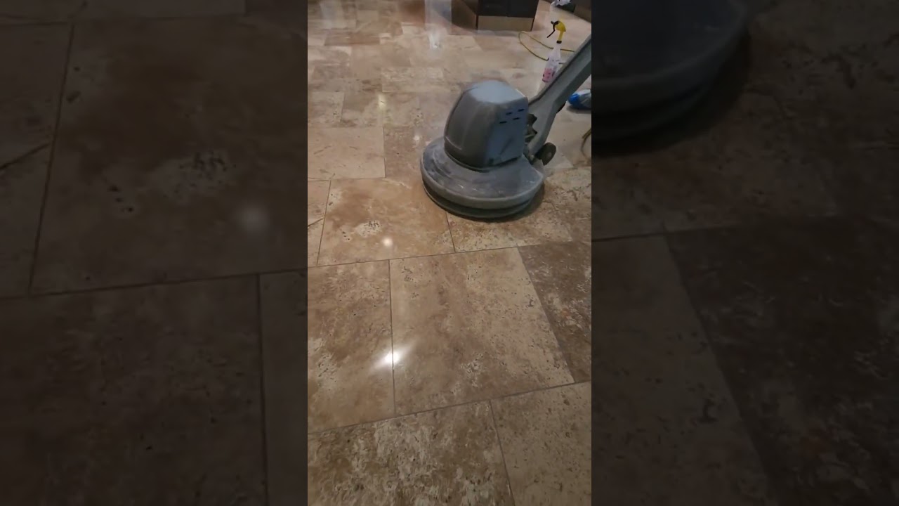 Natural Stone Floor professional Cleaning And Polishing Service