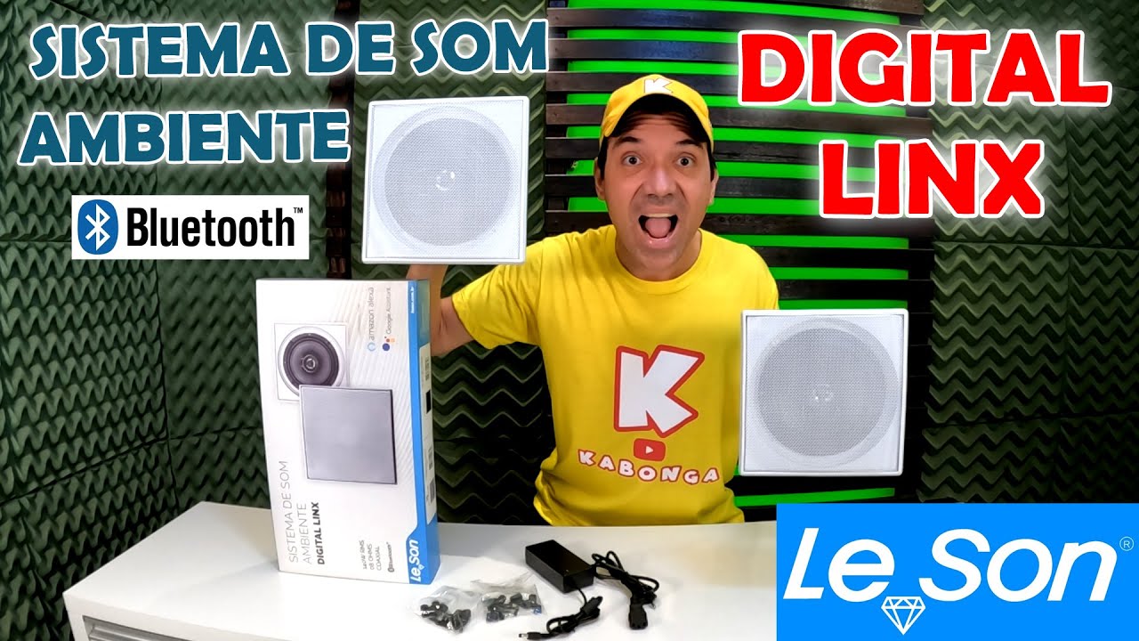SISTEMA DE SOM AMBIENTE DIGITAL LINX LESON!