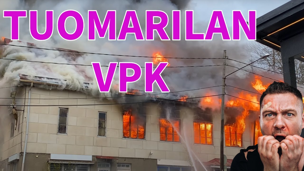 TULIPALO TUHOSI TUOMARILAN VPK:N RAKENNUKSEN (2024) #TUOMARILA