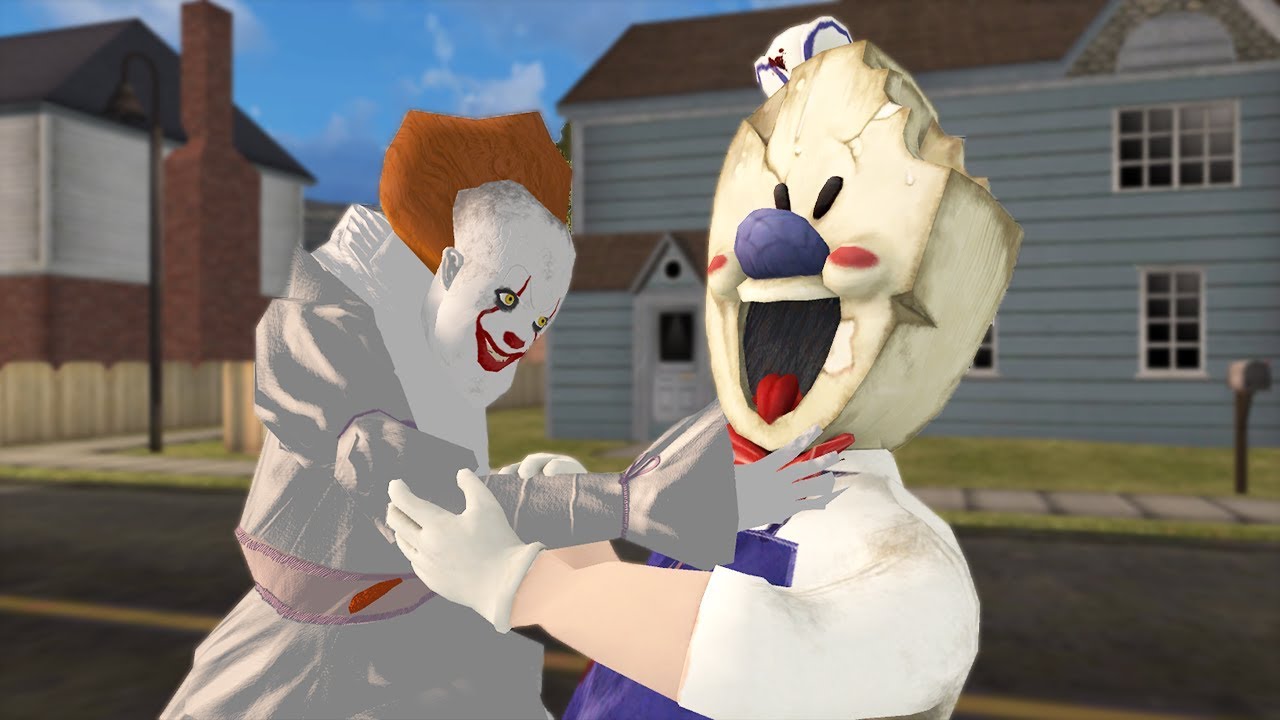 Ice Scream vs Aliashraf vs Pennywise funny animation part 108