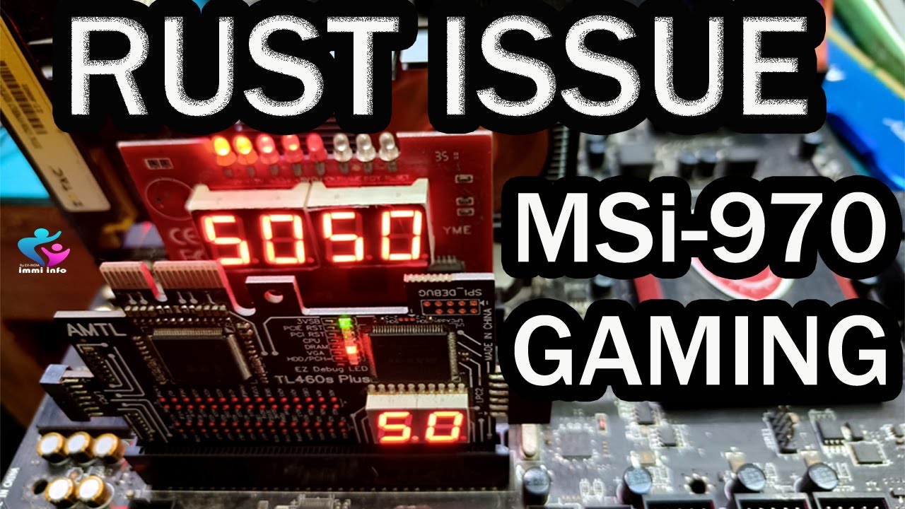 MSI 970 GAMING NO DISPLAY CASE STUDY