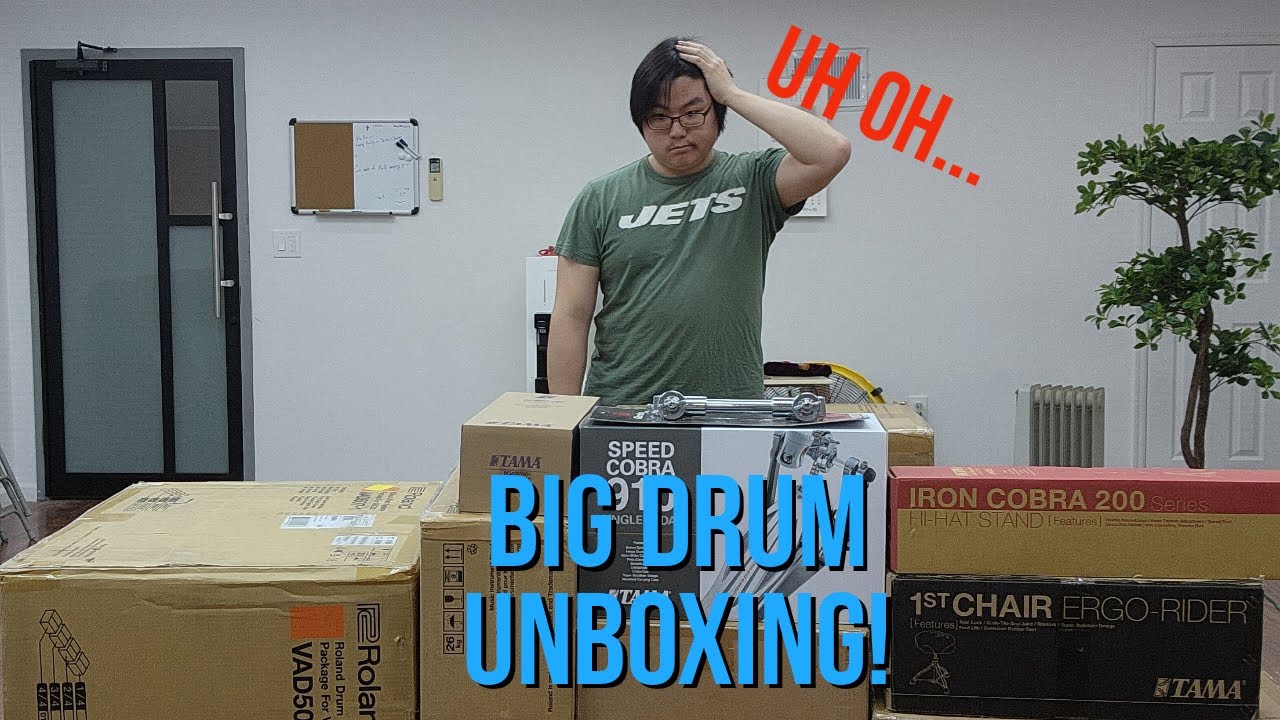 LIVE Unboxing the NEW Roland VAD 507 Drum Set | U C What I C [SKNYEM] Part 1