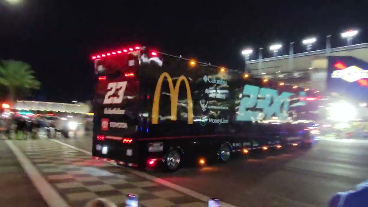 Nascar Hauler Showcase ( Trailers Parade) -  Daytona 500 - 2024 @ One Daytona.