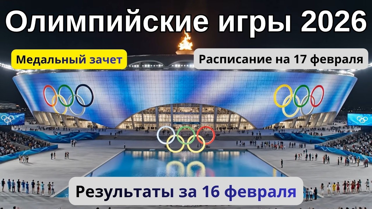 Олимпийские игры 2026. Результаты финалов за 16 февраля. Медальный зачет. Расписание на 17 февраля