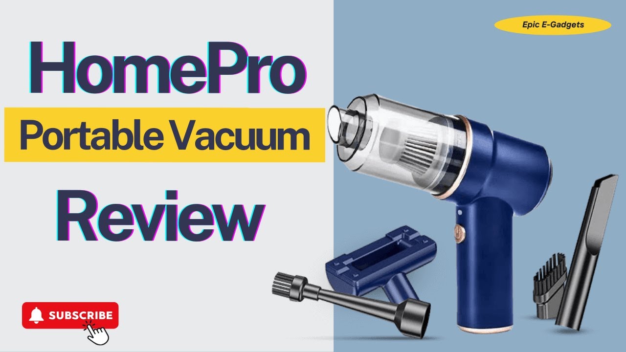 HomePro Portable Vacuum Reviews: Is It Powerful?
