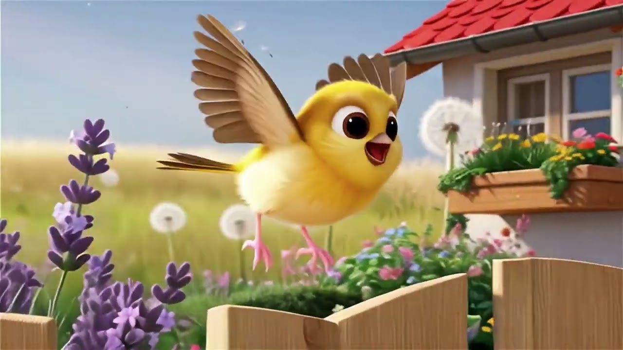 🎵🐦 Gorrioncito Pecho Amarillo | Canción Infantil Alegre y Educativa 🌞🎶