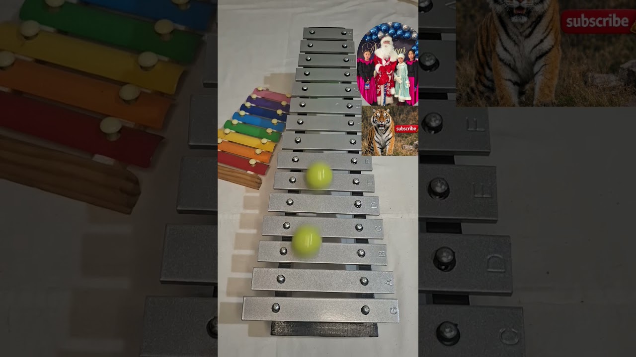 Steel Notes, Colourful ball 🔔 🫑 🛎 ❄️ 🏔 🌨 ☃️ ⛄️ 🎿 ❄️ 🏔