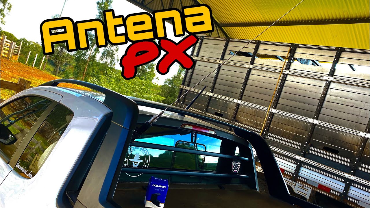 COLOQUEI ANTENA PX NA SAVEIRO CROSS G6