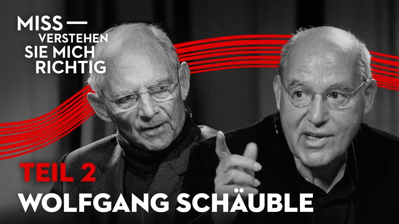 in memoriam Gregor Gysi & Wolfgang Sch&auml;uble TEIL 2