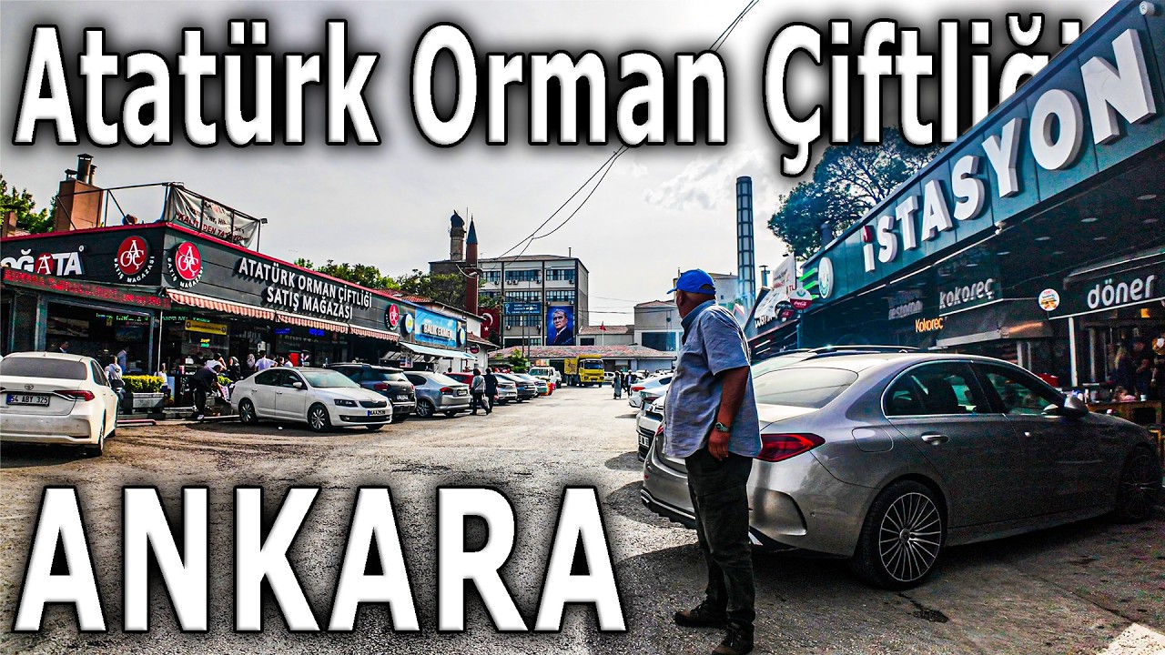 Atatürk Orman Çiftliği AOÇ Yürüyüş Turu | 4K Walking Tour in Ankara's Famous Place