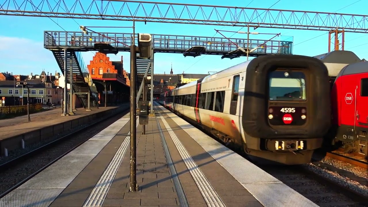 Hornbæk Station og Helsingør Station 9 April 2023