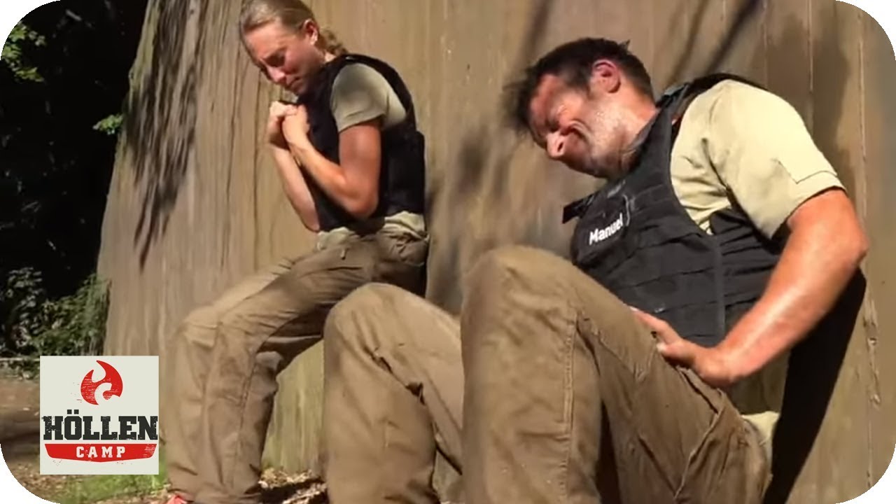 11 Minuten brutale Schmerzen: Wandsitzen extrem | Höllencamp | ProSieben MAXX