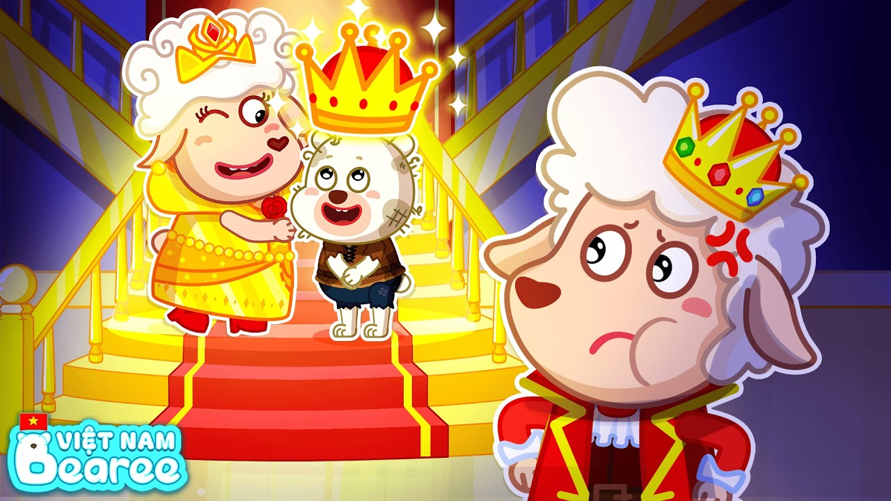 Con Nuôi Bearee Được Hoàng Hậu Trao Vương Miện Hoàng Tử Còn Con Đẻ Bị Hắt Hủi? | Hoạt Hình Thiếu Nhi