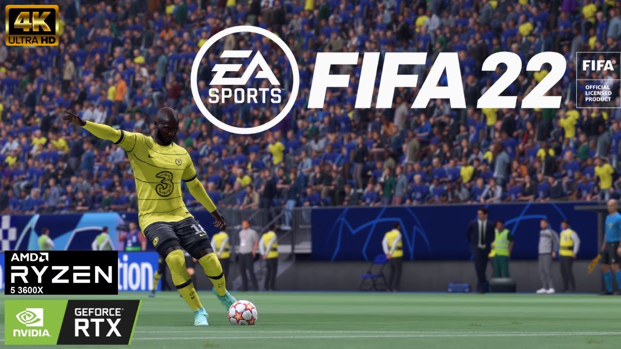 FIFA 22 PC 4k Gameplay/Benchmark | RTX 3070