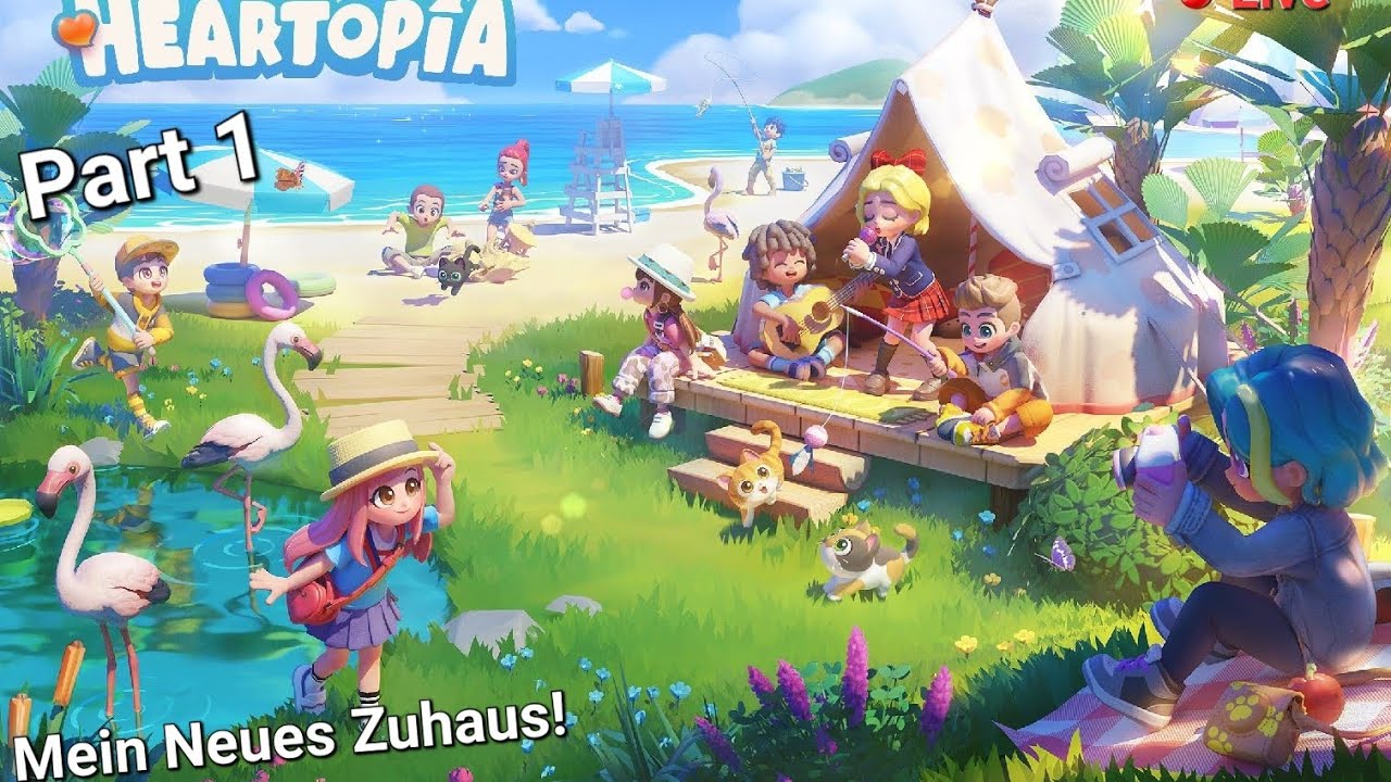 Heartopia (🔴LIVE) Mein Neues Zuhaus | Part 1