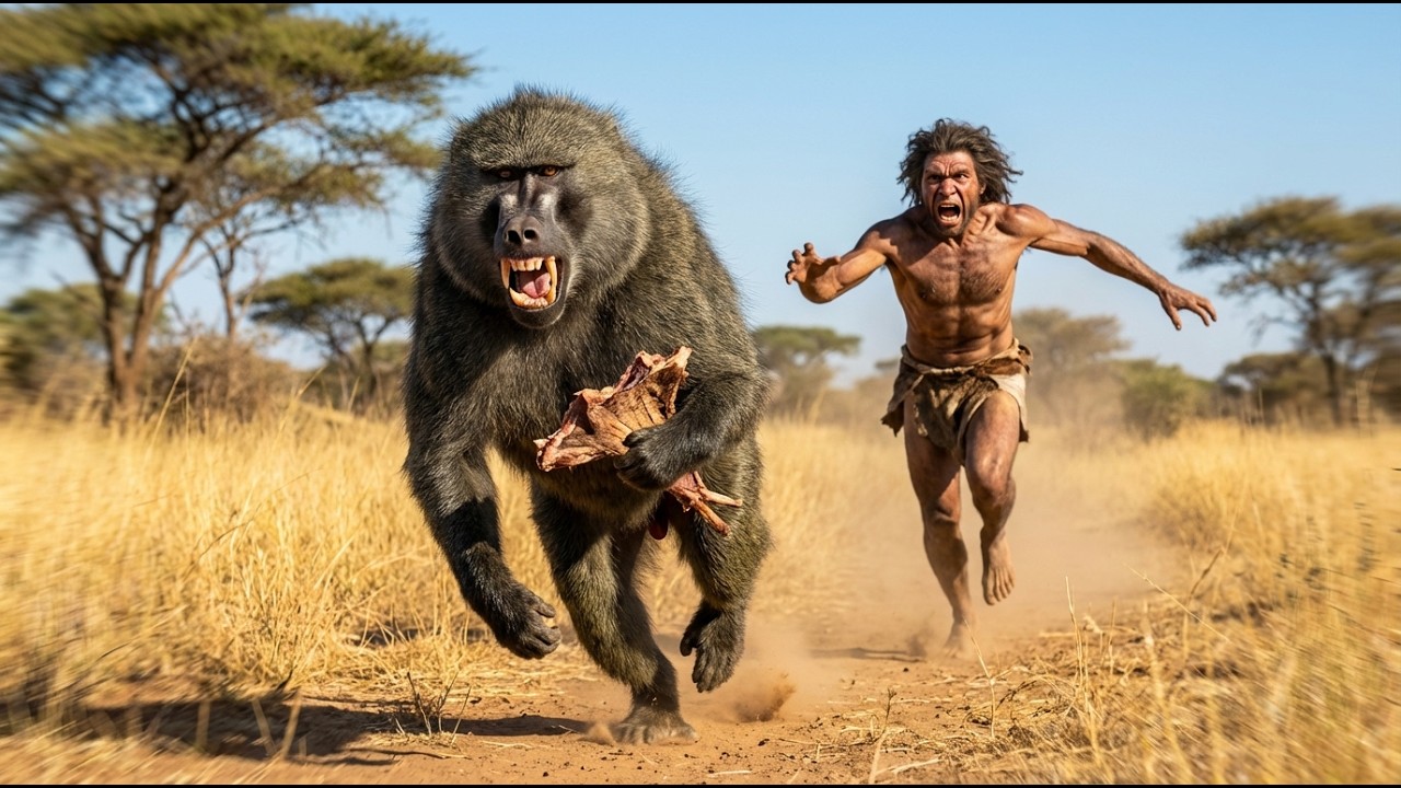 Life Million Years Ago | The Baboon Raid