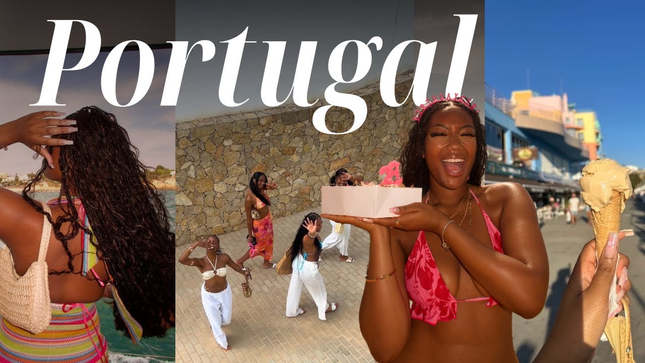 BIRTHDAY GIRLS TRIP PORTUGAL ALBUFEIRA: 23rd birthday celebration, boat party, adventure