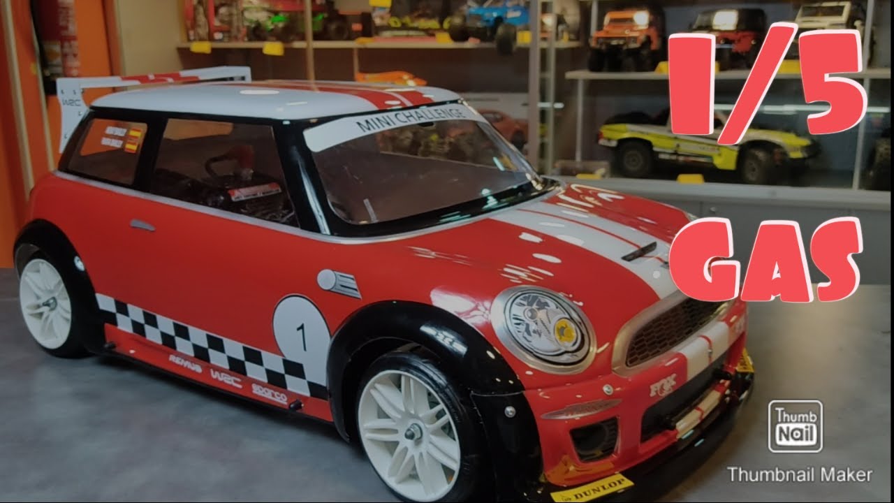Rc gasolina 95,escala 1/5,Funcionamiento y consejos,en español