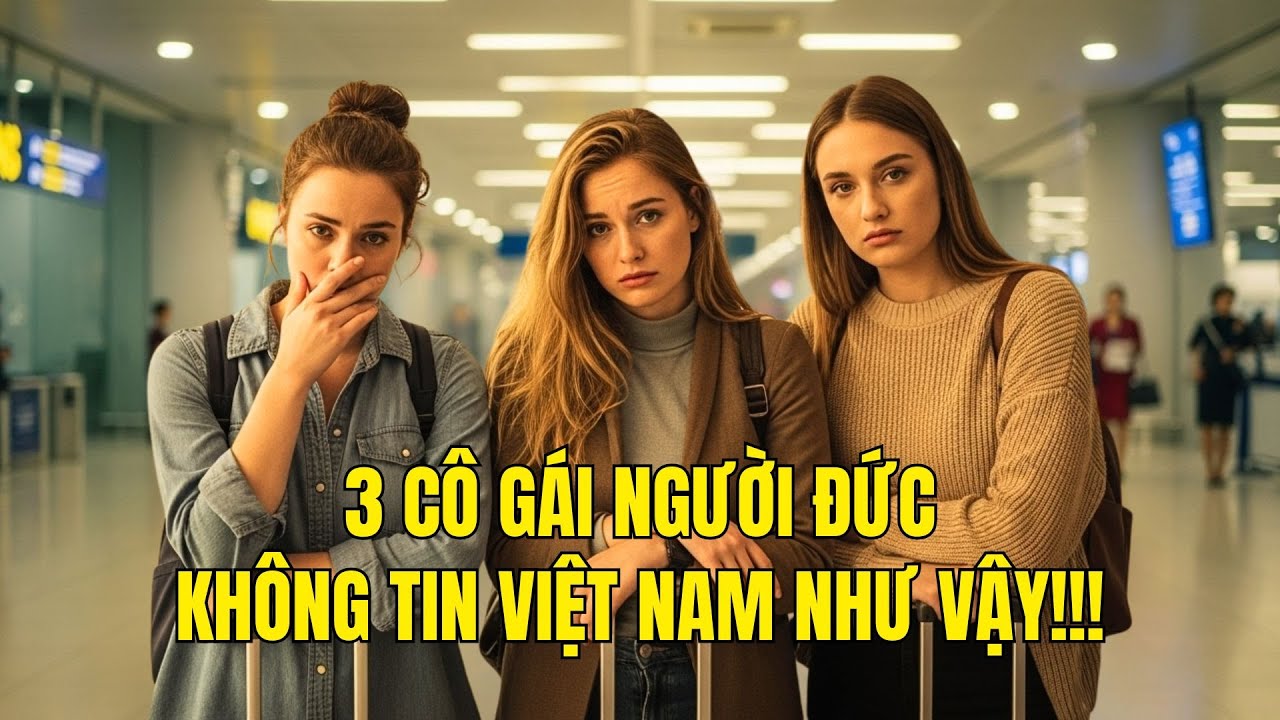 Tưởng Việt Nam Chỉ Là Điểm Ghé Ngang - Ba Cô Gái Châu Âu Bị “Vỡ Mộng” Bật Khóc !