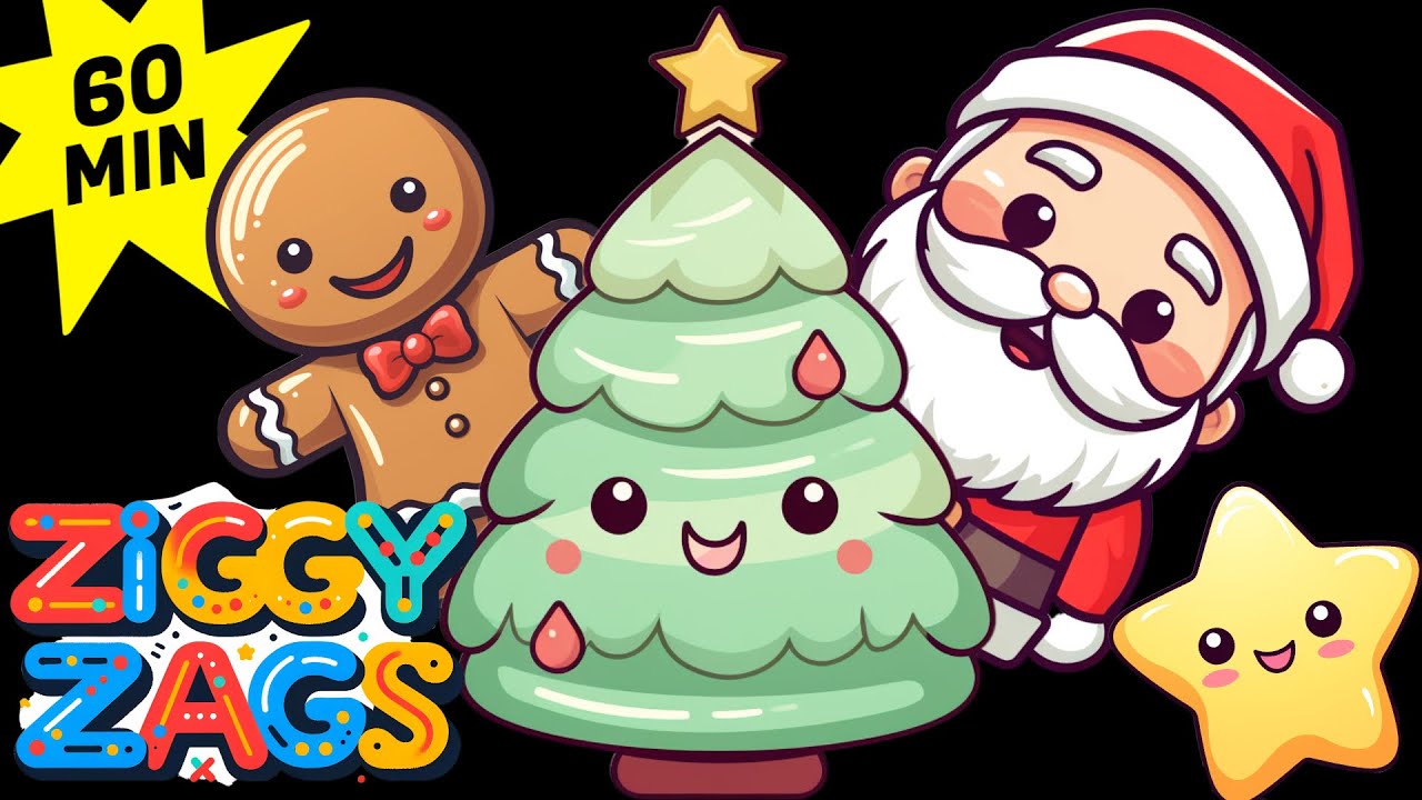 Cute Christmas Baby Sensory ⭐ [Jingle Bells, Deck The Halls & More]