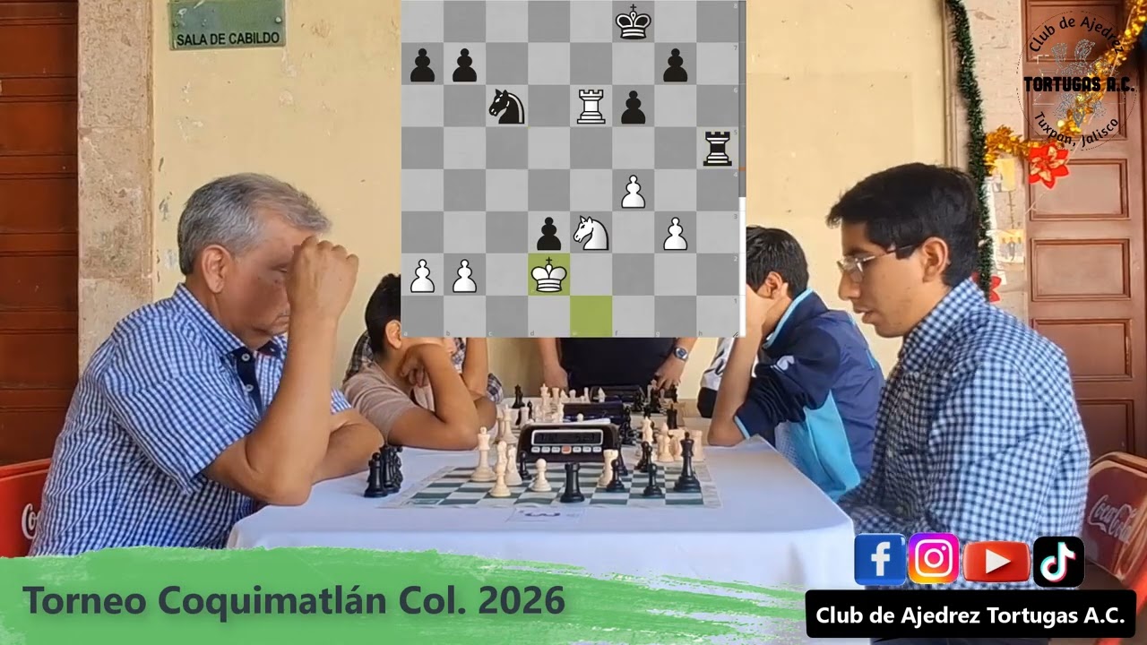 TORNEO COQUIMATLÁN 2026 Ronda 3 Héctor Altamirano Ruzo vs José de Jesús Reyes Serrano
