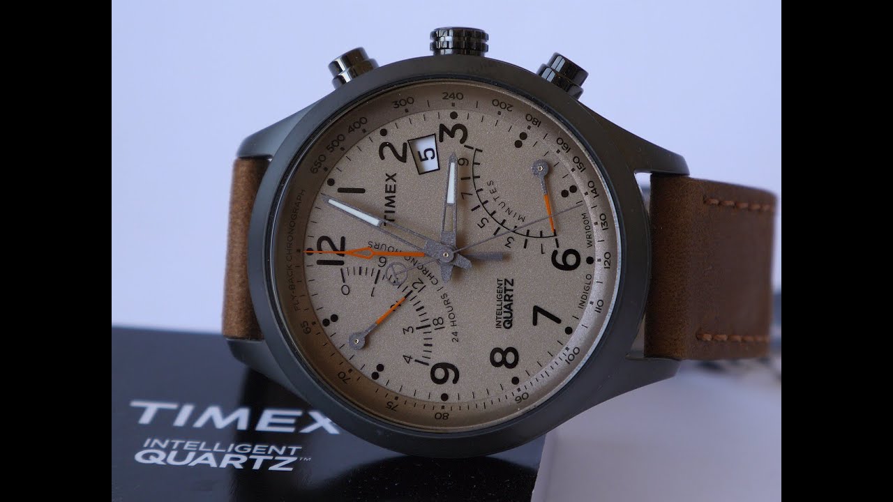 Timex Tw2P78900 Fly Back Chronograph Watch
