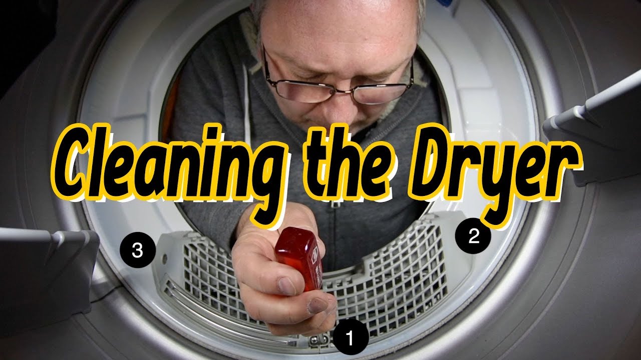 Dryer Filter Sensor Cleaning Maintenance