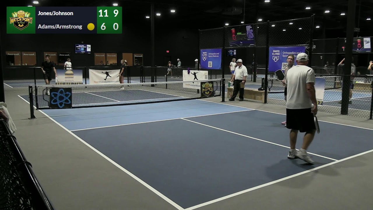 MPO Mixed Double's 2.5 Gold Medal Match - Jones/Johnson vs Adams/Armstrong