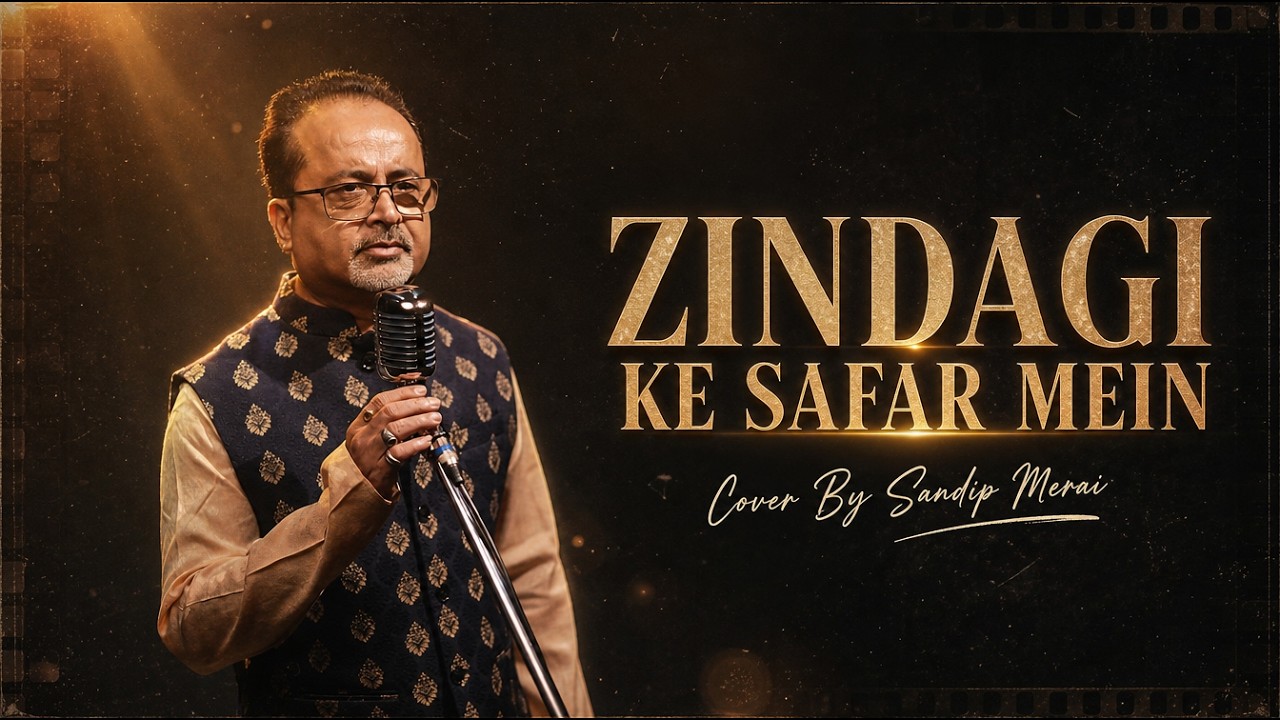 Zindagi Ke Safar Mein | Cover By Sandip Merai | Amruta Kolatkar | Kishore Kumar | Aap Ki Kasam