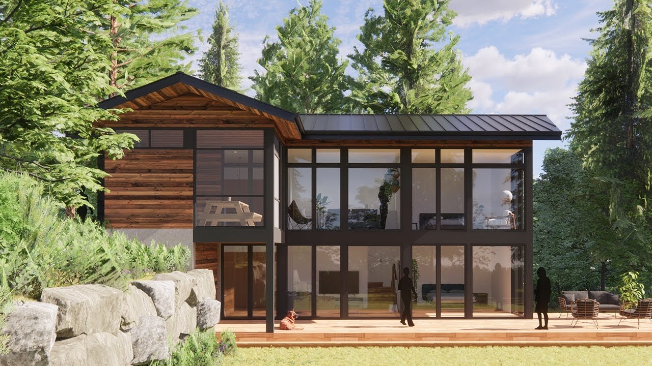 Maison d’architecte préfabriquée écologique L'Abri: trois nouveaux modèles disponibles!