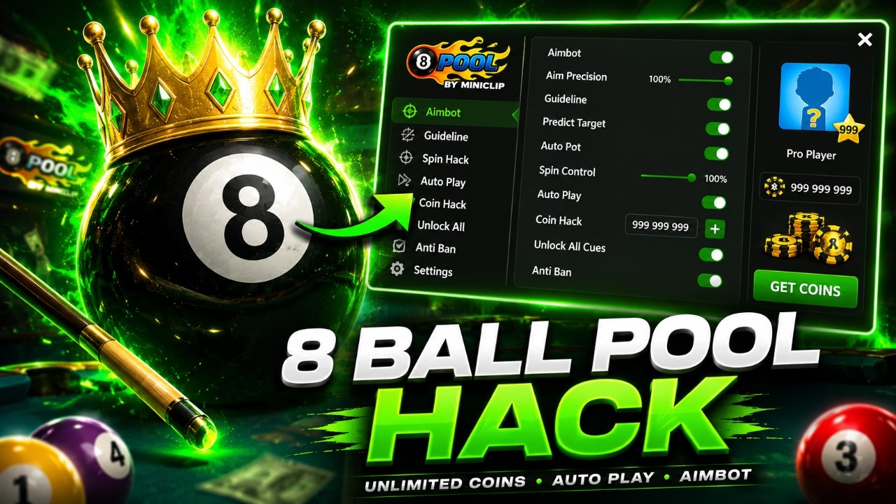INSANE 8 Ball Pool Hack 2026: How To Get Unlimited Coins And Cash Right Now! (Anti-Ban)