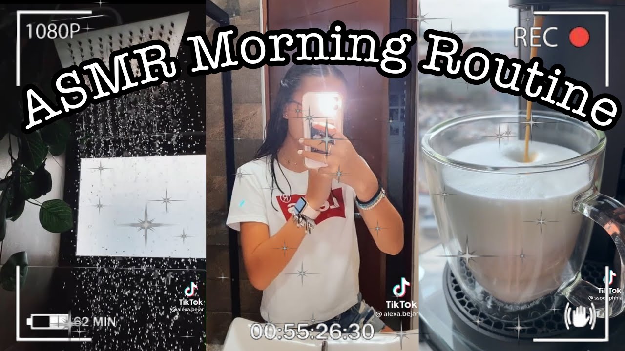 ASMR morning routines || tiktok compilation