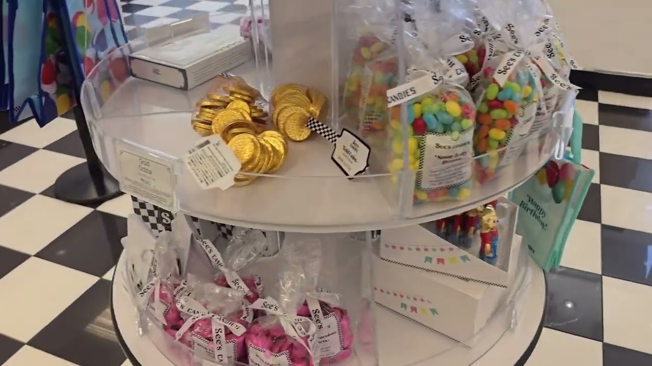 WE VISITED THE SEE'S CANDY STORE