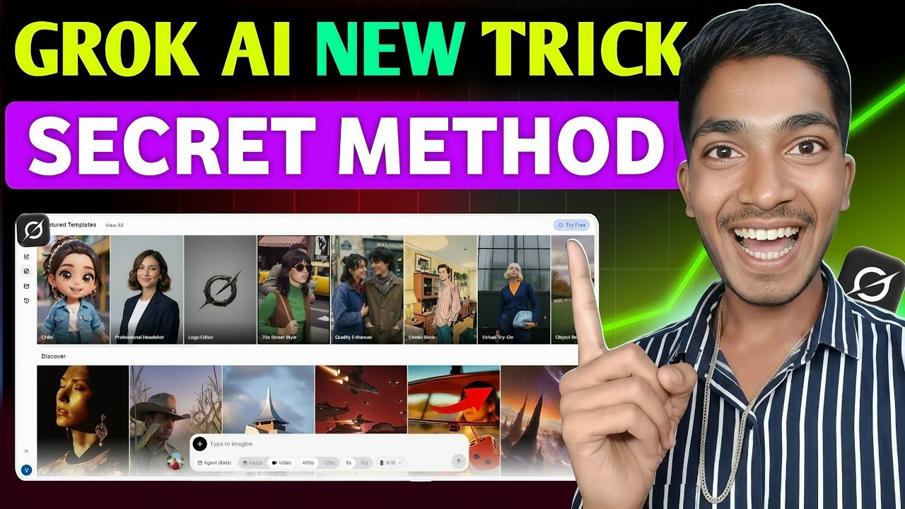 Use Grok AI Free & Unlimited | Grok AI Video Generator Free | Full Tutorial 🚀