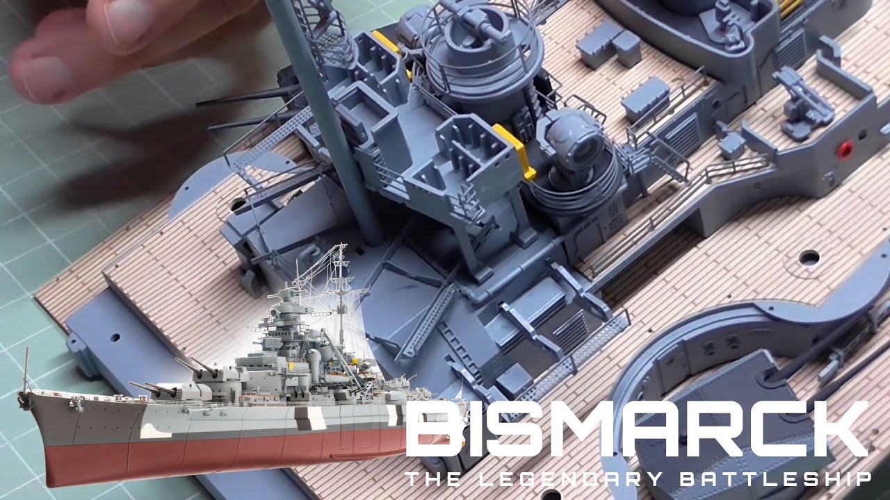 Agora Model's Bismarck The Legendary Battleship - Pack 11 - Stages 117-128