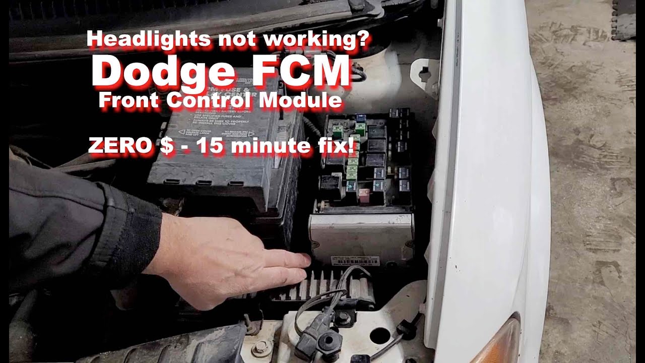Dodge Caravan FCM Headlight fix ($0.00) | GRAMPZQUAD