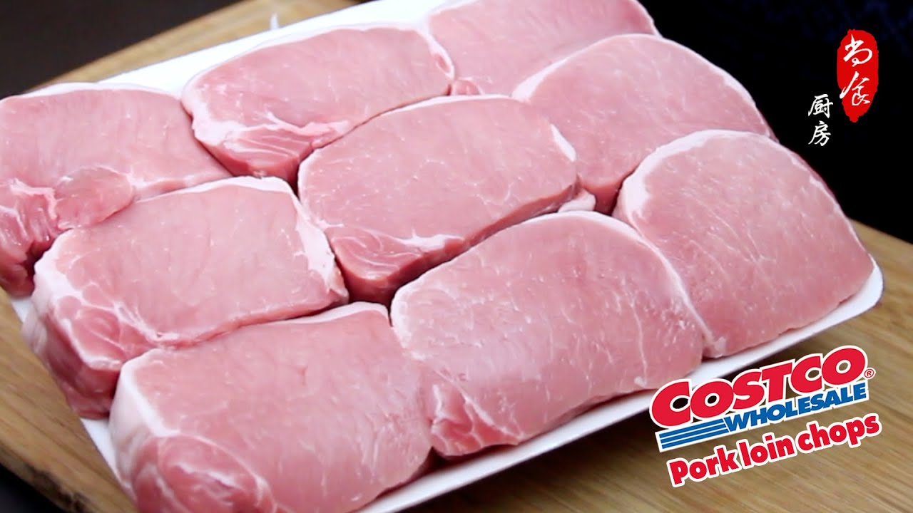 💯超简单、又好吃的猪里脊做法！Using Costco's Pork Loin Chops｜茄汁猪排 (猪扒)｜Easy And Delicious Pork Loin Recipe