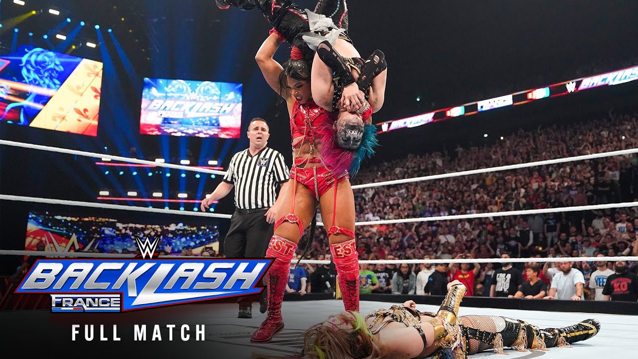 FULL MATCH: Kabuki Warriors vs. Bianca Belair & Jade Cargill | Tag Team Title Match: Backlash France