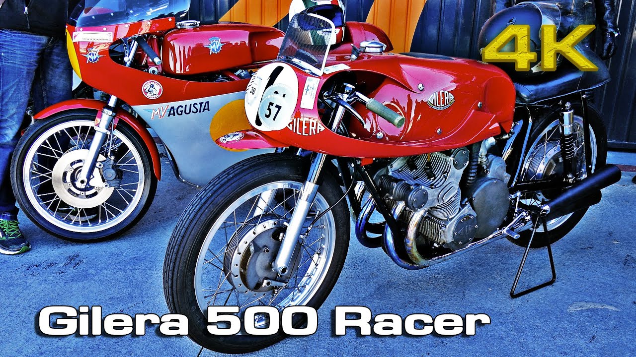 Gilera 500 Racer Sound [4K]