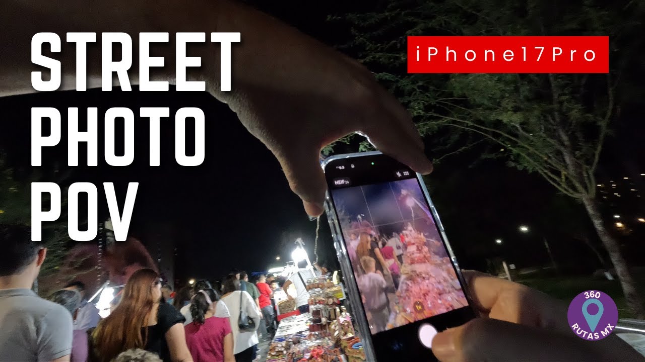 POV STREET PHOTOGRAPHY IPHONE 17 PRO | Macroplaza 4K Walk