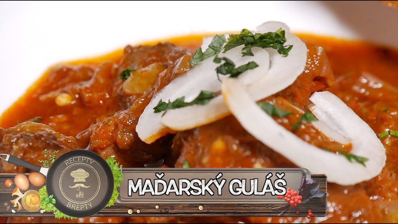 Maďarský Guláš - Jednoduše a v jednom hrnci! Tento guláš musíte ochutnat! 👍