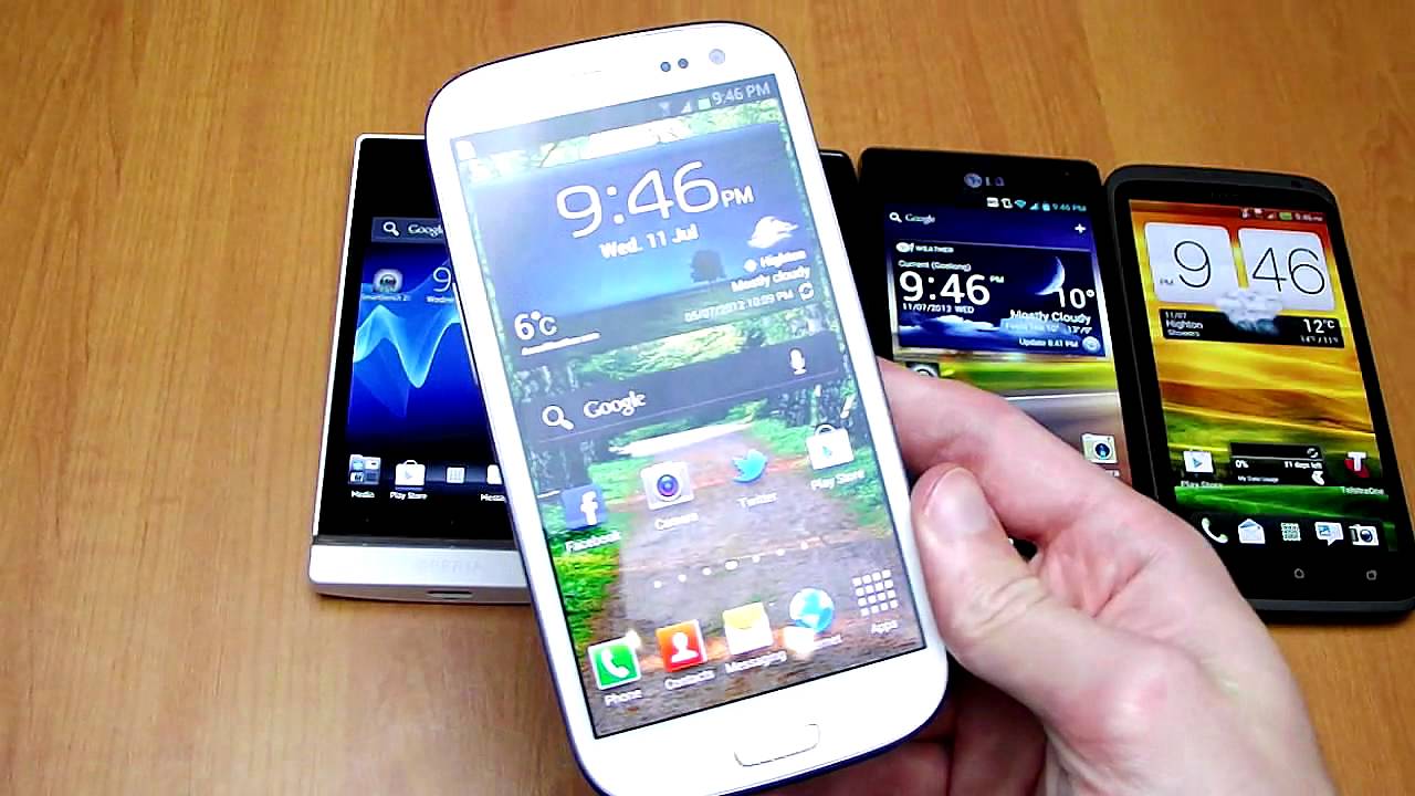 Super Smartphone Showdown (6/6): One X vs Galaxy S III vs Xperia S vs Droid Razr vs Optimus 4X HD