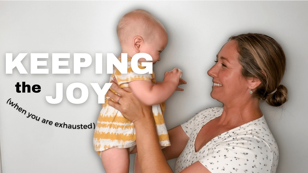 How to Handle New Mom Exhaustion (Without Losing Your Joy) 🫶