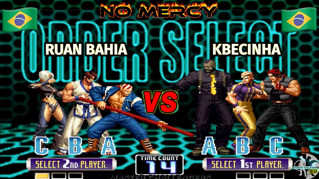 RUAN BAHIA vs KBECINHA FT5 No Mercy! KOF 2002
