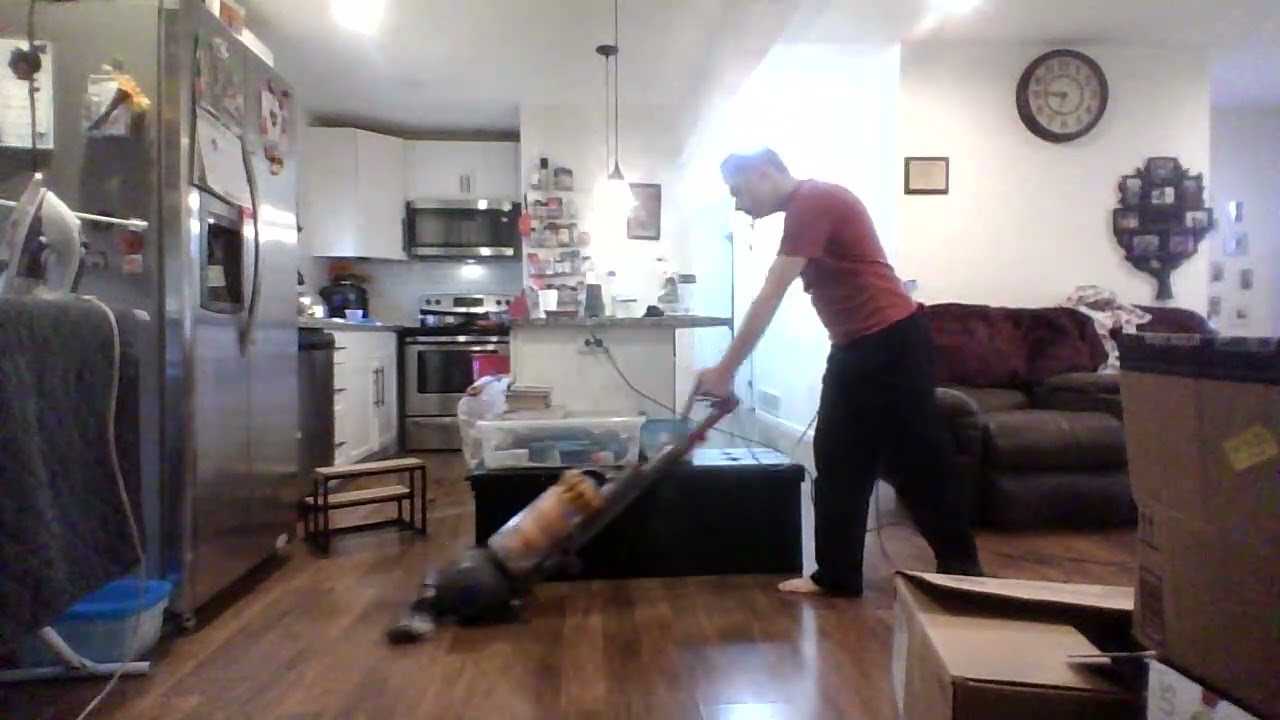 2012 Dyson DC40 Multi Floor House Vacuuming.