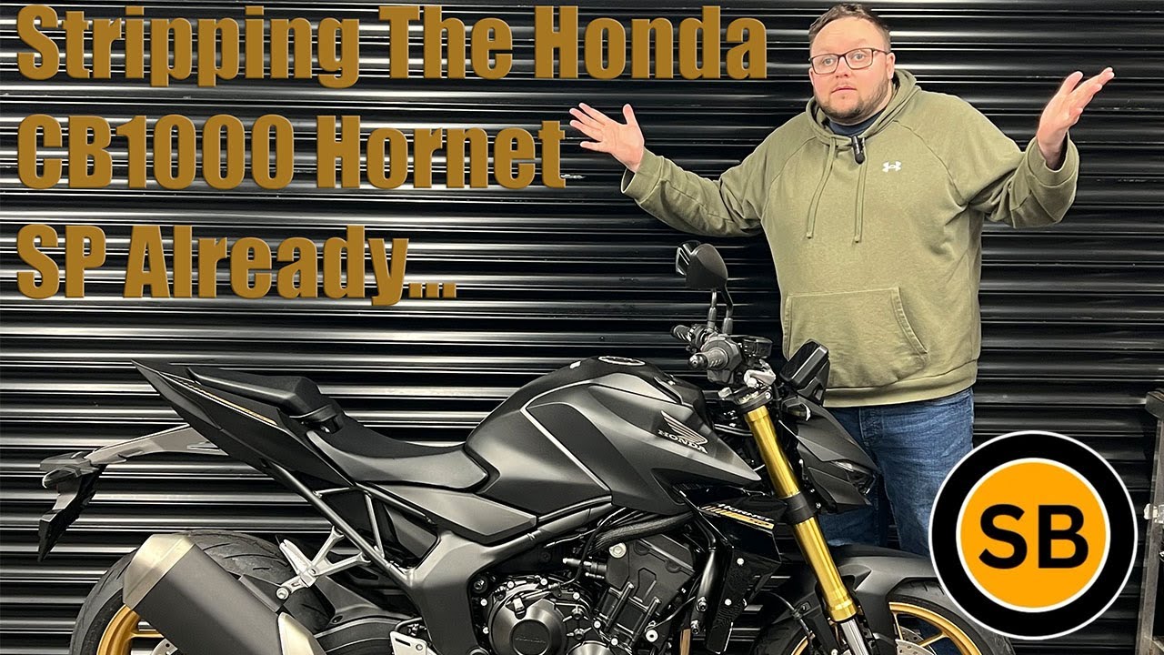 Stripping The Honda CB1000 Hornet SP Already... Part One