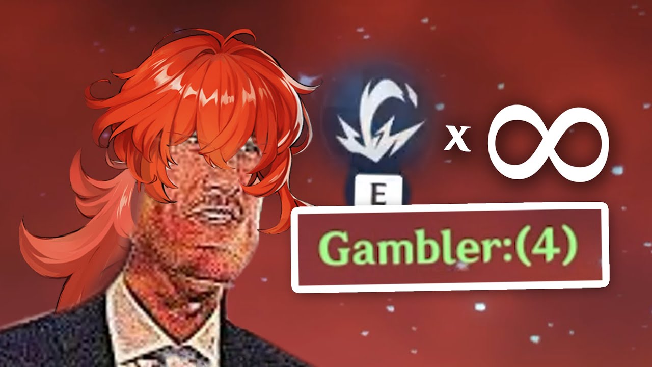 Diluc, but RUSH E